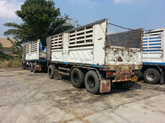 ขายด่วนISUZU DECA270 ยูโรทูเครื่องดำปี48ไม่ดั้มแม่ลูกๆสามเพลาราคาเบาๆโทร0843923995