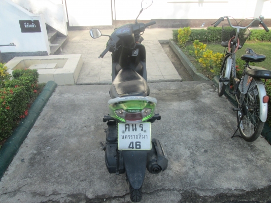 ขายมอไซดยามาฮ่ามีโอขายตามสภาพทะเบียนขาดหาไม่เจอ ทำสัญญาซื้อขายให้ครับขาย5500บาท