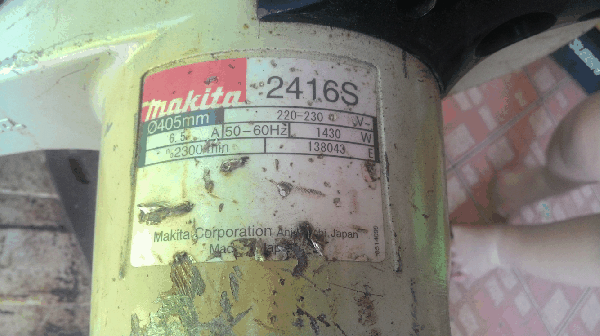 ขายไฟเบอร์ตัดเหล็ก Makita 2416S แท้ 100\%