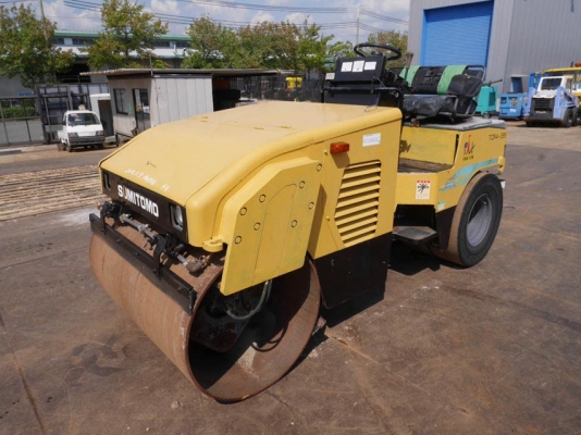 รถบดสั่นสะเทือน 4ตัน Sumitomo รุ่น3 นำเข้าจากญี่ปุ่น มีเอกสารยืนยันแหล่งที่มา ไม่ใช่รถเข้าจากจีนหรืออื่นๆ 086-303-9797 กู๋อ๋า