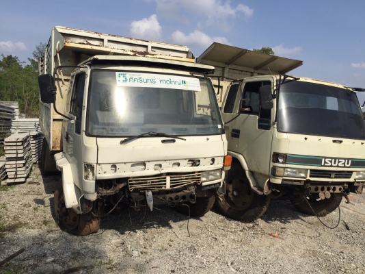 (8คัน)6ล้อดั้ม195แรง6คันและ6ล้อ115แรง2คัน...รถไม่มีเล่มทะเบียน รถใช้ในโรงงาน ปลดขายหมด..