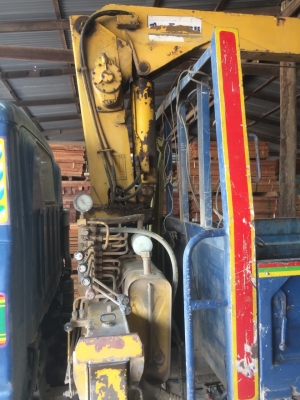 ขาย ks 32 เครื่อง 4BD เครน เทราโน่ 3 ตัน สนใจติดต่อ 080-6014122 (เก่ง)