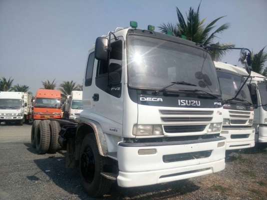 ขายสิบล้อหัวคัชชี ISUZU FVZ 200แรงม้า ปี48 คัชชีสวย เอกสารพร้อมสนใจติดต่อเอ็มทีเจริญยนต์