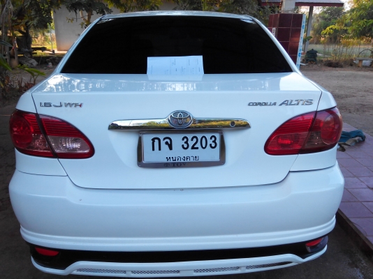 ขายถูก 134000 Altis 2002 ด่วน !!!