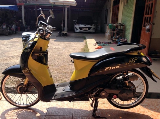 ขาย Yamaha fino จดปี56 รถแต่งภายนอกเครื่องเดิมๆชัวรับประกัน