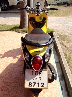 ขาย Yamaha fino จดปี56 รถแต่งภายนอกเครื่องเดิมๆชัวรับประกัน