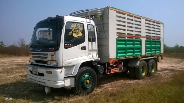 ขายพ่วงแม่ลูกดั้มเกษตร ISUZU DECA 320 ปี 51 Maxload สภาพสวยพร้อมใช้ ลูก 3 คาน 7 เมตร เครื่องเดิม เกียร์เดิม ทะเบียนพร้อมโอน