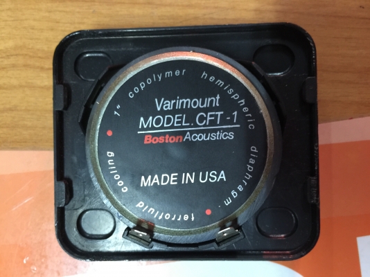 ขายลำโพง Boston Acoustics 4" แยกชิ้นกลางแหลม u.s.a.แท้