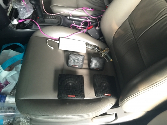 ขายลำโพง Boston Acoustics 4" แยกชิ้นกลางแหลม u.s.a.แท้