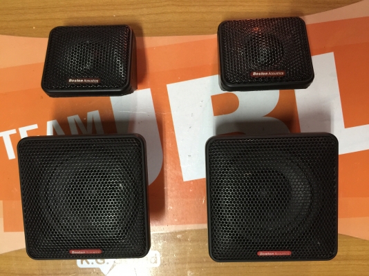 ขายลำโพง Boston Acoustics 4" แยกชิ้นกลางแหลม u.s.a.แท้