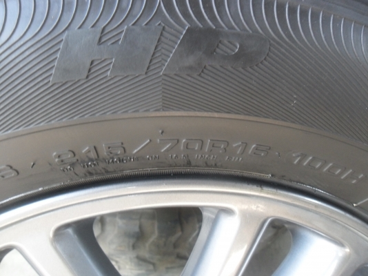 ล้อแม็ก 16นิ้ว 6รู อีซูสุ พร้อมยาง สวยๆ 4 ล้อ ราคา 8900 บาท