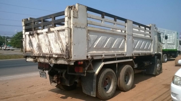 ขาย HINO MEGA 320 ดั้มสามมิตร มีระบบลากพ่วง ขายทั้งสดและผ่อน ทะเบียนพร้อมโอน