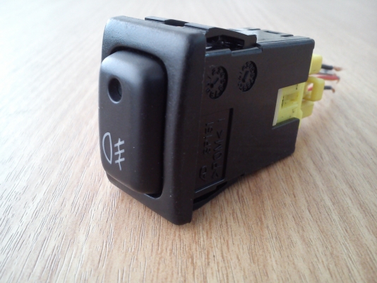 สวิตช์ไฟตัดหมอกทรงตั้ง ด้านหน้ามีขอบ ปิดคอนโซล