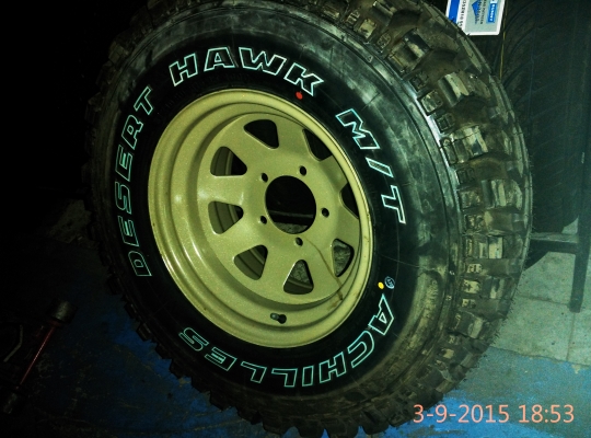 ยาง MUD TERRAIN 31x10.5-15 ACHILLES รุ่น desert hawk MT ราคาประหยัด ลุยได้ โคลน ทราย หิน  ต่างจังหวัดส่งได้ครับ