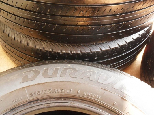 ยางกระบะขอบ15 ปี13 บริดสโตน215-70-R15(4เส้น3,400บ) ยางกระบะขอบ15 ปี13 บริดสโตน215-70-R15(4เส้น3,400บ)