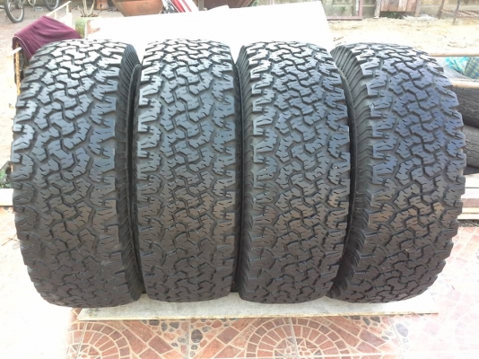 ฝากสักชุดครับ BF T/A 265/70/16 ดอกแน่นๆครับ ลองดูครับ ฝากสักชุดครับ BF T/A 265/70/16 ดอกแน่นๆครับ ลองดูครับ