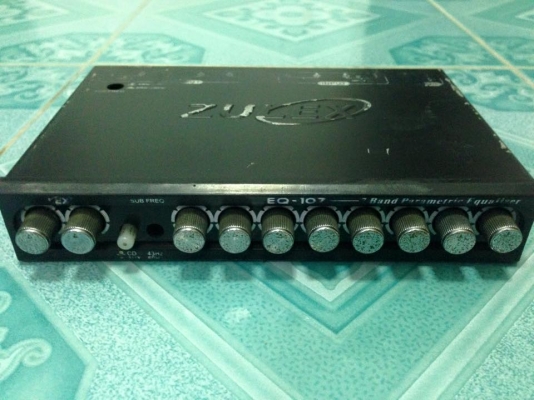 ปรีแอมป์ ZULEX 7แบนมือสองสภาพดีเบสแรงๆกลางเด่น ขาย 850 บาท