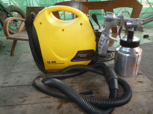 เครื่องพ่นสี แบบสะพาย