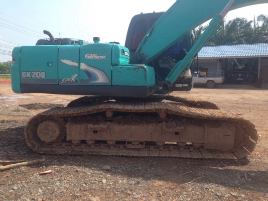 ขายรถแบคโฮ KOBELCO SK200-8 YN12-T67XX ทำงานมาแล้ว 4,899 ชั่วโมง สนใจโทร 081-970-1072