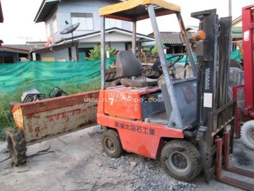 รถยกไฟฟ้า TOYOTA 2FB7 รหัสสินค้า : 12000915 หรือเพิ่มเติมไดที่ www.nihonmono.com รถยกไฟฟ้า TOYOTA 2FB7 รหัสสินค้า : 12000915 หรือเพิ่มเติมไดที่ www.nihonmono.com