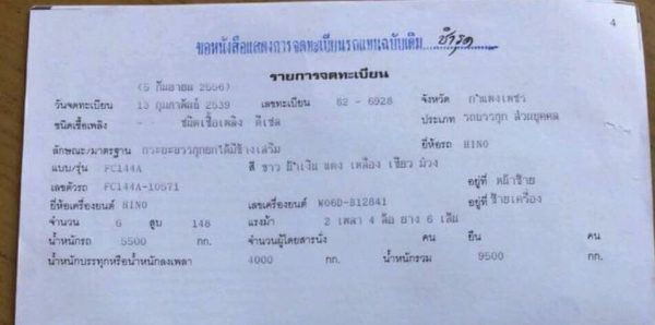 ขายรถ 6 ล้อดั้มเกษตร  HINO  FC สวยๆครับ