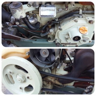 ขายรถไถนาเดินตาม YANMAR YH800 เก่านอก