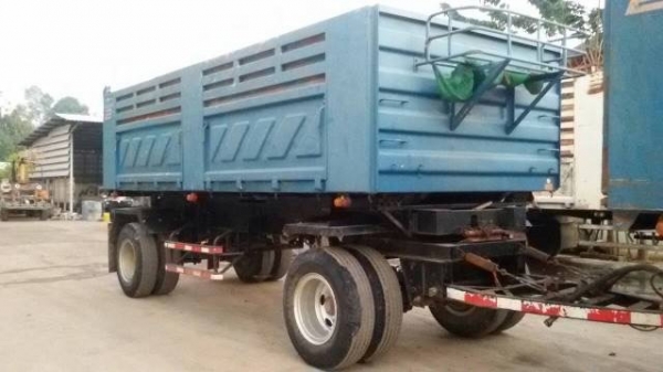 ขายลูกพ่วงสามมิตร  2 เพลา ปี 52 ทะเบียนพร้อม