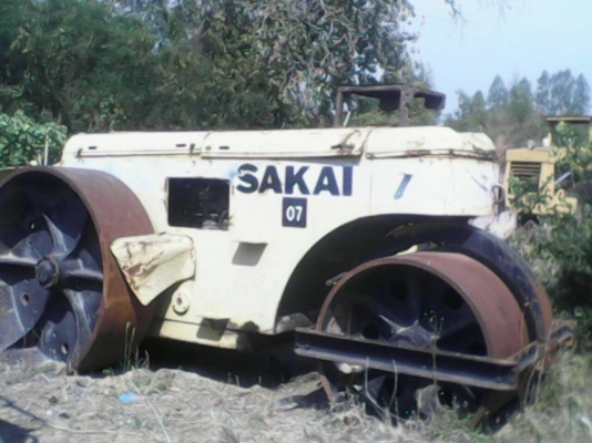 ขายรถบดสามล้อเหล็ก SAKAI KD10-30358 เอกสารเล่มทะเบียน น้ำหนัก 10000 กก. ราคา 380000