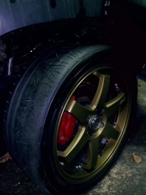 ขายล้อแม็กte37ก้านตรงขอบ19พร้อมยาง4วง