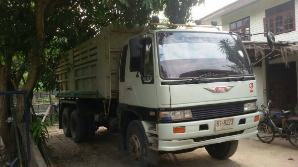 ขายรถบรรทุก 10 ล้อดัมพ์ HINO FM3MF 240 แรงม้า ดัมพ์สามมิตร ราคา 1150000