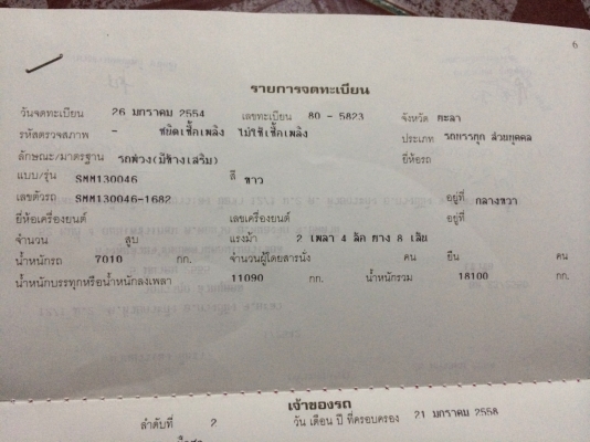 ขายด่วนหางพ่วงดั้มสามมิตร ปี54 สวยมาก แทบจะไม่ได้ใช้งานเลย ยางใหม่8เส้น ขายด่วนหางพ่วงดั้มสามมิตร ปี54 สวยมาก แทบจะไม่ได้ใช้งานเลย ยางใหม่8เส้น
