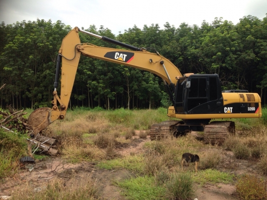 ขายCAT320Dกะบอกดำ รถออกห้างแท้