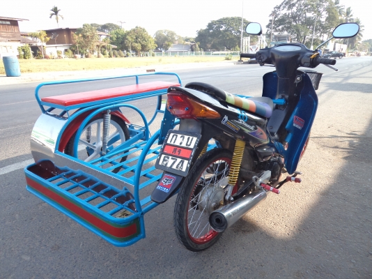 ขาย16500บ.รถมอไซค์สภาพสวยๆพร้อมพ่วงข้่างราคาถูกๆคับ เอกสารพร้อมโอน