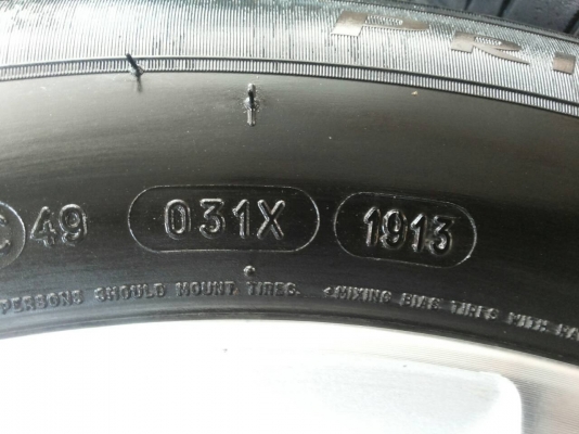 ล้อแม็คเดิม Camry ขอบ 16 พร้อมยางบริสโตน 215-60R16 ปี13