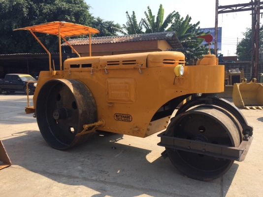 ต้องการรถบด3ล้อเหล็กWATANABE WMB8 พร้อมใช้งาน ทำสี