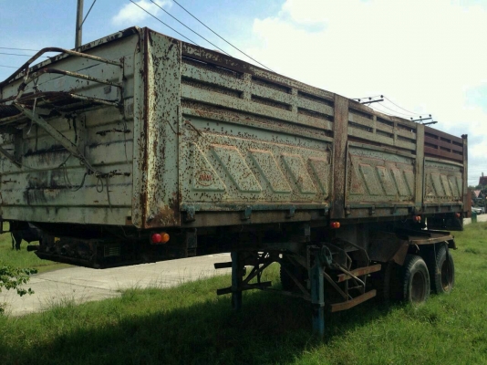 (มี2หาง)หางเทเลอร์ เซมิดั้มของสามมิตร ปี*39 ยาว8.50ม.ใช้งานปกติ ยางสวย