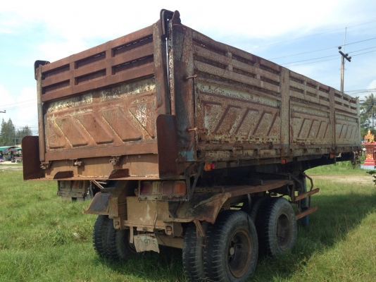 (มี2หาง)หางเทเลอร์ เซมิดั้มของสามมิตร ปี*39 ยาว8.50ม.ใช้งานปกติ ยางสวย