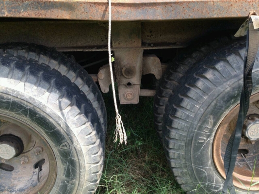 (มี2หาง)หางเทเลอร์ เซมิดั้มของสามมิตร ปี*39 ยาว8.50ม.ใช้งานปกติ ยางสวย