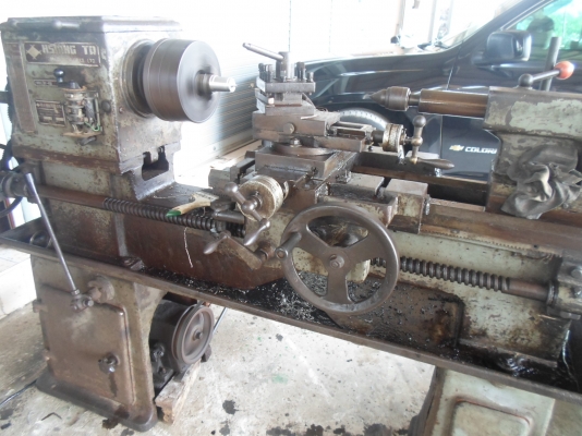 แท่นกลึง 4 ฟุต กลึงเกลียวได้ ใช้ไฟบ้าน ด่วน !!!! 40,000 แท่นกลึง 4 ฟุต กลึงเกลียวได้ ใช้ไฟบ้าน ด่วน !!!! 40,000