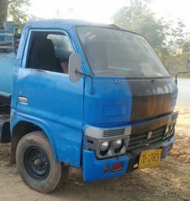 รถ อีซูซุTL85 บรรทุกถังส้วมอุปกรณ์ครบ สภาพพร้อมใช้งาน  เล่มทะเบียนพร้อม