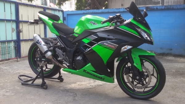 ขาย Kawasaki 2013 Ninja 250 R สีเขียว