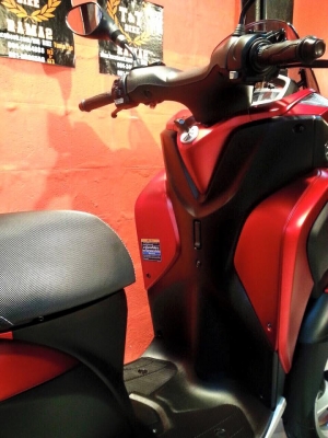 T&amp;T BIKE RAMA2 นำรถป้ายแดงมาขายครับยกกับมาจากศูนย์YAMAHA ขายเพียง 72500฿ YAMAHA TRICITY ปี2015 เลขไมล์13