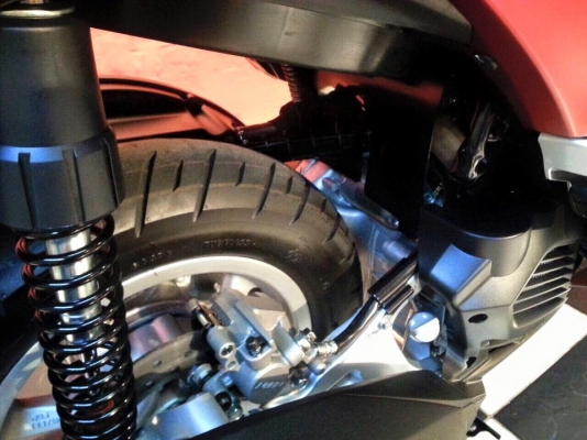 T&amp;T BIKE RAMA2 นำรถป้ายแดงมาขายครับยกกับมาจากศูนย์YAMAHA ขายเพียง 72500฿ YAMAHA TRICITY ปี2015 เลขไมล์13