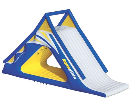 ขายเครื่องเล่นบนน้ำ สไลเดอร์ ขนาดใหญ่ ของอเมริกา Aquaglide Summit express