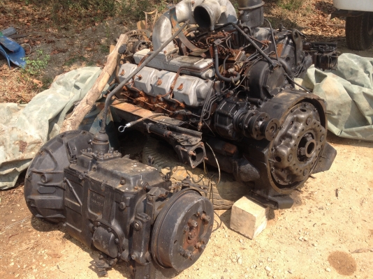 เครื่องRD8พร้อมเกียร์ แถมหัวหมูปั่นโม่