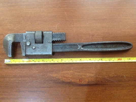 ขายคอม้า Vintage Larco wrench & mfg corp Chicaco U.S.A. 14" อายุ 100 ปี ขายคอม้า Vintage Larco wrench & mfg corp Chicaco U.S.A. 14" อายุ 100 ปี