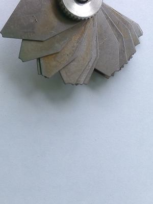 หวีวัดอาร์ วัดความโค้งความกลม  APEX มีวัดในและวัดนอก