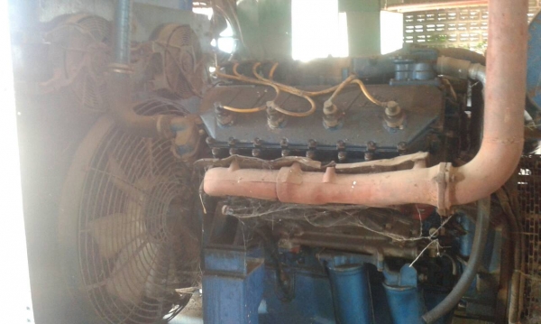 ขายเครื่องปั่นไฟ 250 KVA สองตัวควบ ราคาถูก