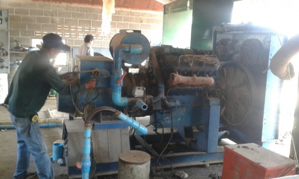 ขายเครื่องปั่นไฟ 250 KVA สองตัวควบ ราคาถูก