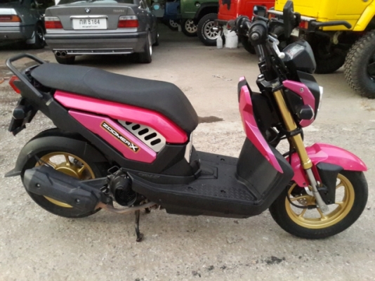 zoomer x ปี2555 เดิมๆ